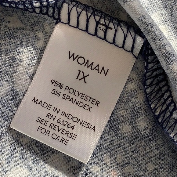 Westport Multicolor Blouse Sz. 1X - Picture 8 of 10